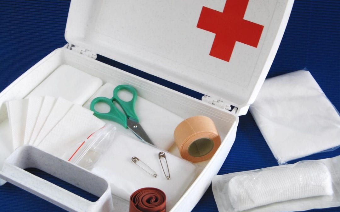 safety essentials include a well-stocked first aid kit